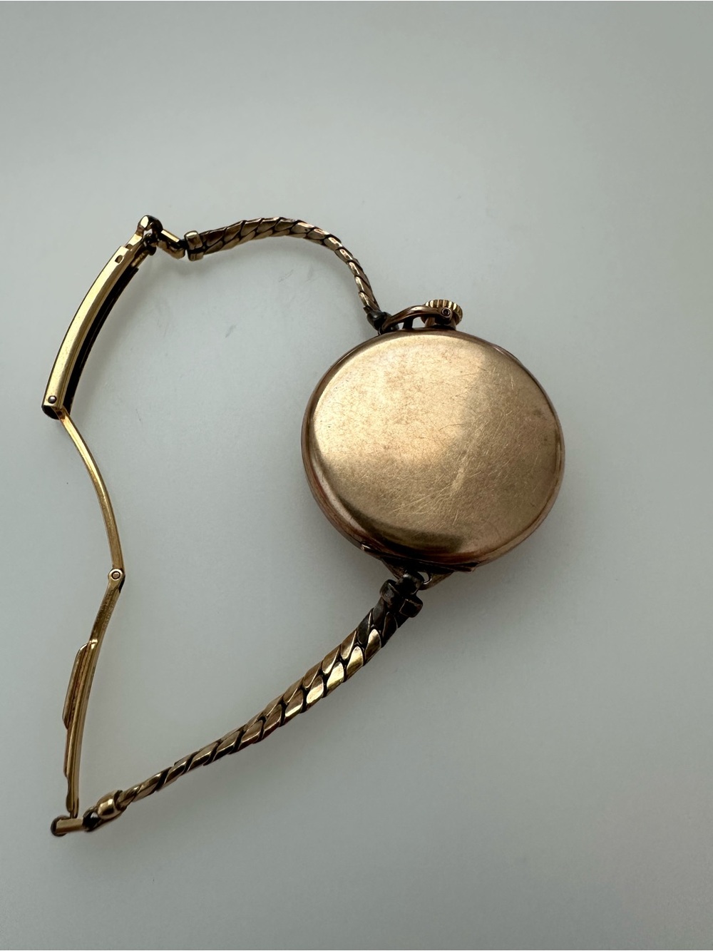 Vintage Elgin Gold Filled Pocket Watch converted to GF Bracelet Made in USA - Picture 4 of 7
